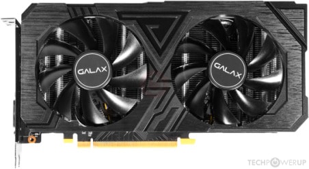 PCパーツ GeForce GTX 1660 ti galax (1-Click OC) HUBE COMPUTER