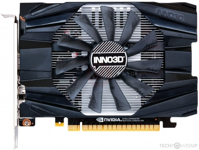 Inno3D GTX 1650 Compact Specs | TechPowerUp GPU Database