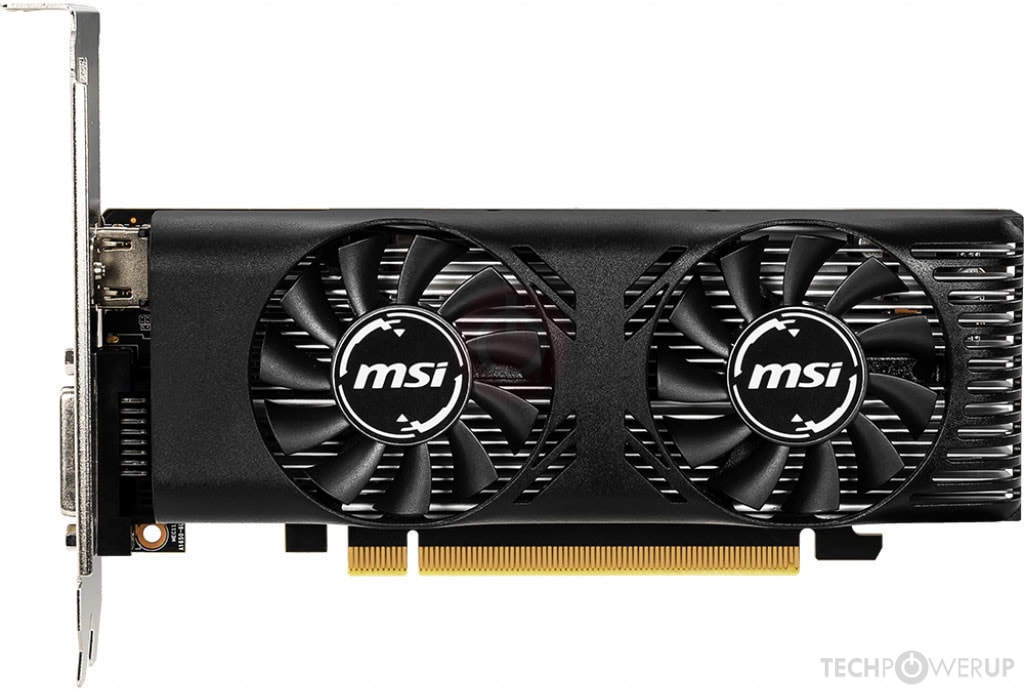 GEFORCE GTX 1650 4gb msi ロープロファイル GeForce GTX 1650 4GT LP