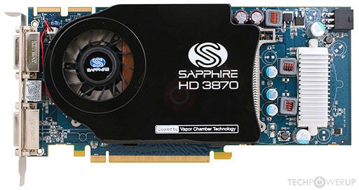 Sapphire HD 3870 Vapor-X Specs | TechPowerUp GPU Database