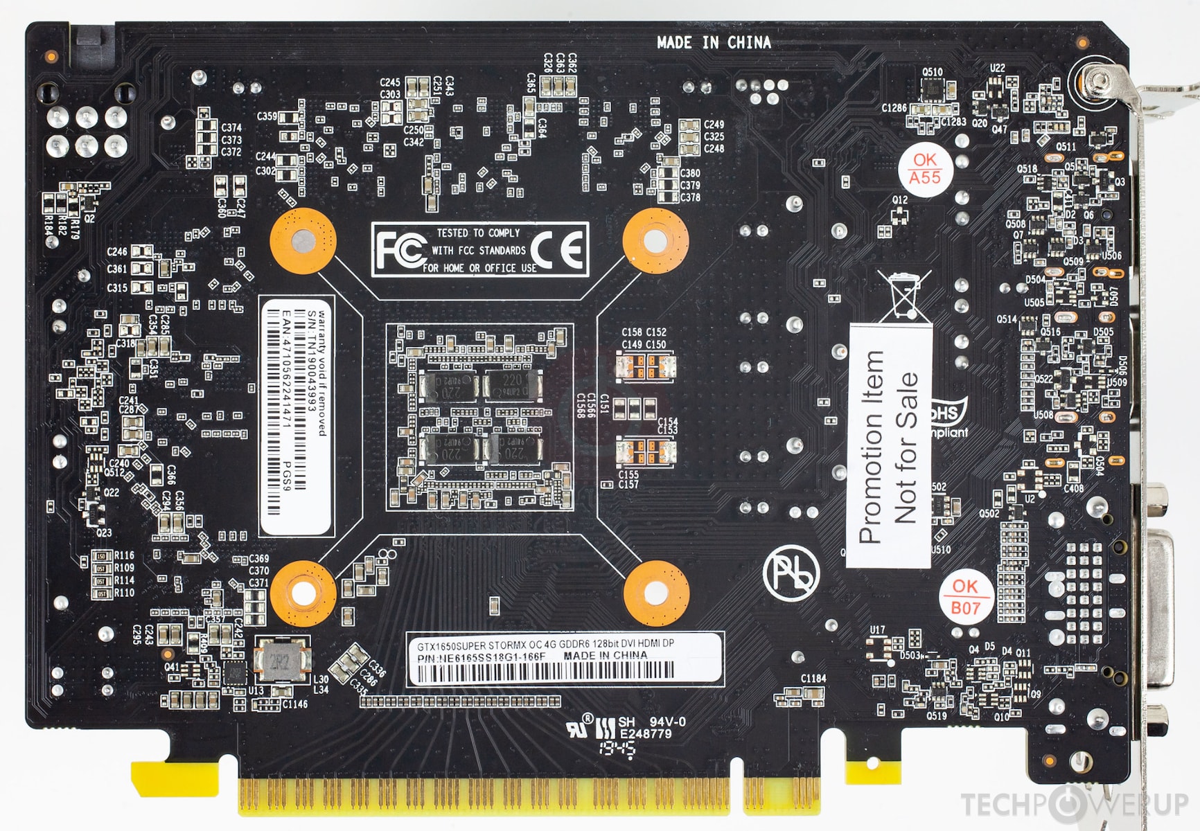 Palit GTX 1650 SUPER StormX OC Specs | TechPowerUp GPU Database