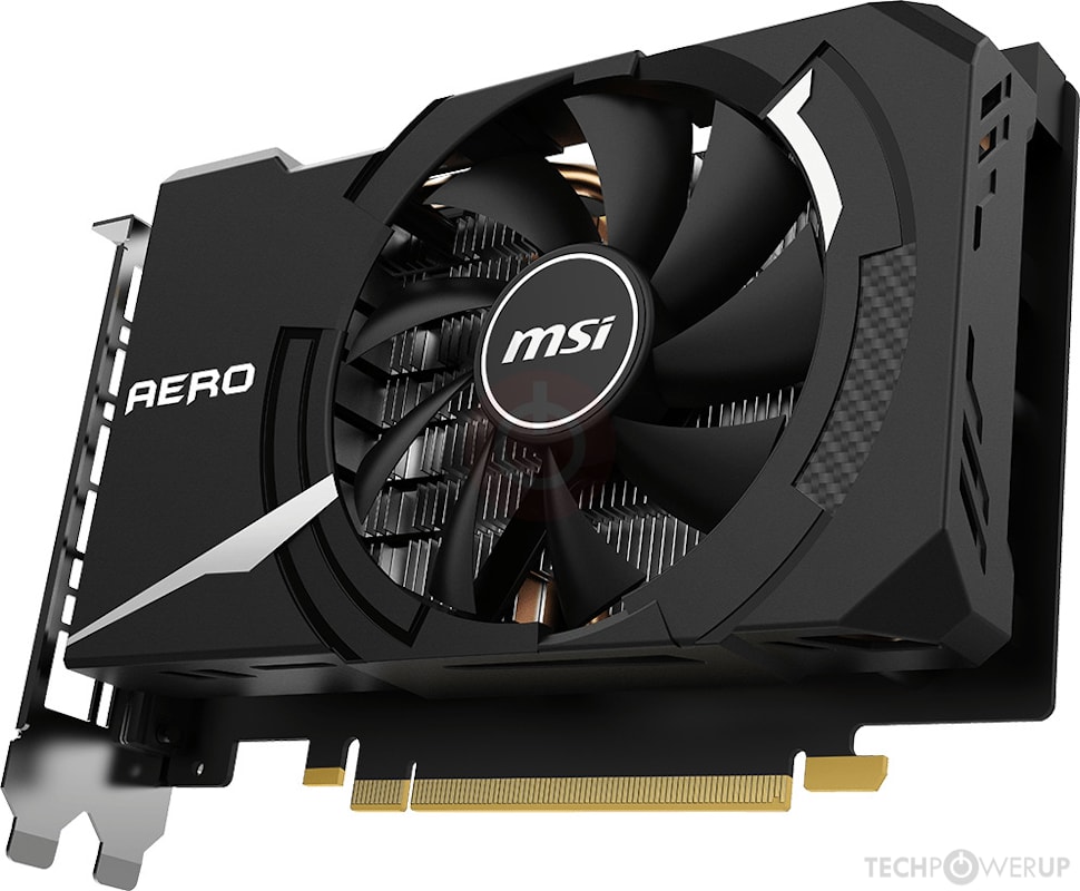 MSI GTX 1650 SUPER AERO ITX OC Specs | TechPowerUp GPU Database