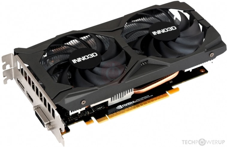 グラフィックボード・グラボ・ビデオカード INNO3D GTX 1650 TWIN X2 OC 4GB PCIE Inno3D GTX 1650 TWIN X2 OC GDDR6 Specs | TechPowerUp GPU Database