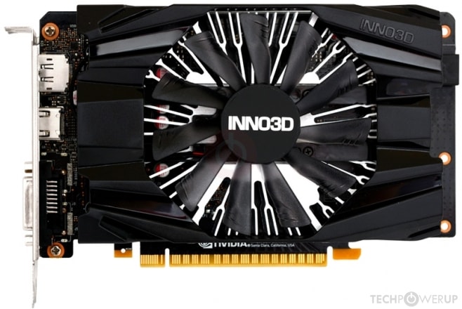 Inno3D GTX 1650 SUPER COMPACT Specs | TechPowerUp GPU Database