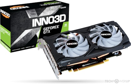 INNO3D GeForce GTX 1660 super twin グラボ Amazon | Inno 3D GeF GTX 1660 Super Twin X2 6GO N166S2-06D6