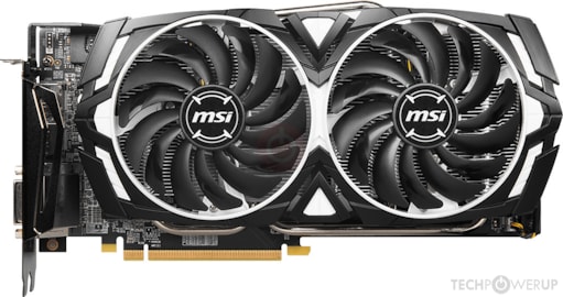 【動作品】MSI Radeon RX580 Gaming X MSI RX 580 ARMOR X Specs | TechPowerUp GPU Database