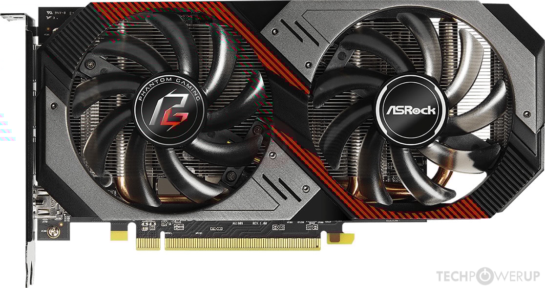 美品 ASRock Radeon RX 5500 XT 8GB ASRock | AMD Radeon™ RX 5500 XT Phantom Gaming D 8G OC