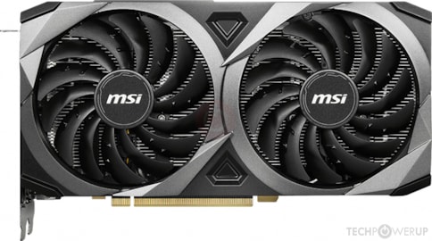 MSI RTX 3070 VENTUS 2X OC Specs | TechPowerUp GPU Database