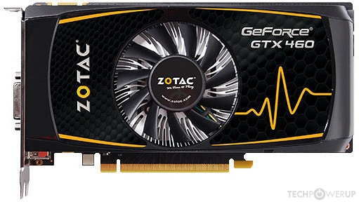 ZOTAC GTX 460 OC Specs | TechPowerUp GPU Database