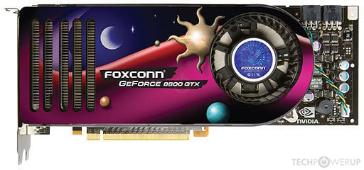 F Foxconn 8800 GTX OC Specs | TechPowerUp GPU Database