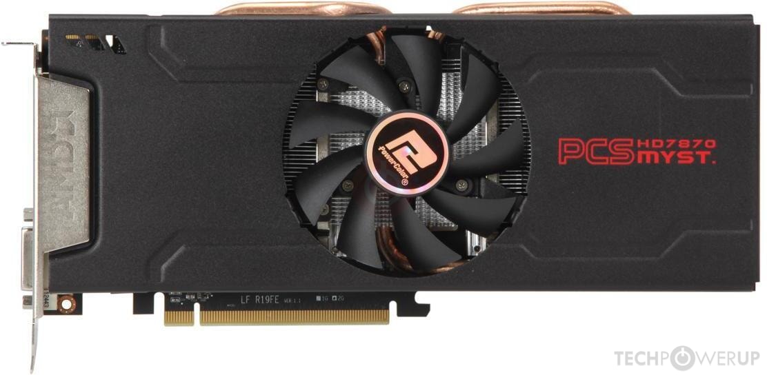 PowerColor PCS+ HD 7870 MYST. Edition Specs | TechPowerUp GPU Database