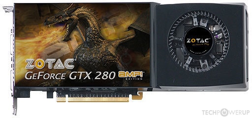 ZOTAC GTX 280 AMP! Edition Specs | TechPowerUp GPU Database