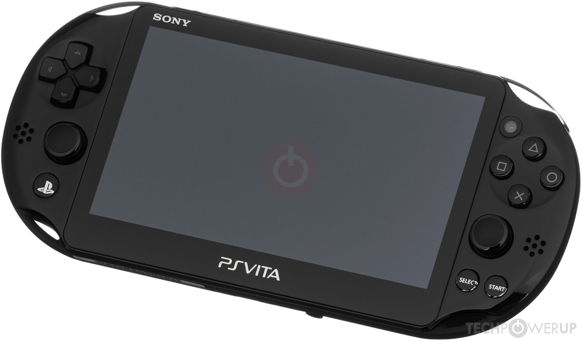 SONY - 画面ヤケあり　SONY PS Vita PCH-2000 ZA23 Sony PS Vita PCH-2000 ZA23 Aqua Blue Wi-Fi Model Console