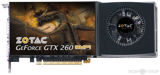 ZOTAC GTX 260² AMP²! Edition Specs | TechPowerUp GPU Database