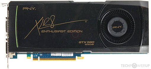 PNY GTX 580 XLR8 Specs | TechPowerUp GPU Database