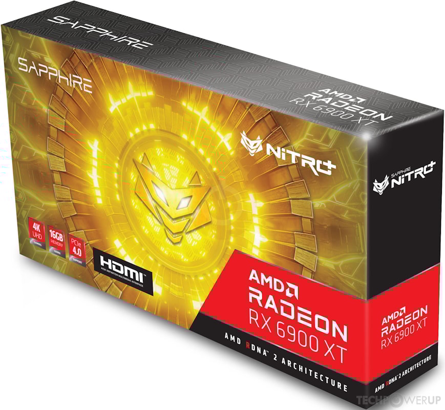 Sapphire NITRO+ RX 6900 XT OC Specs | TechPowerUp GPU Database