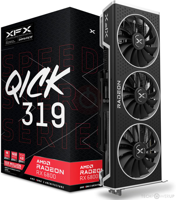 XFX Speedster QICK319 RX 6800 BLACK Specs | TechPowerUp GPU Database