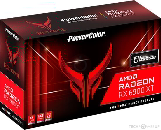 PowerColor Red Devil RX 6900 XT Ultimate Specs | TechPowerUp