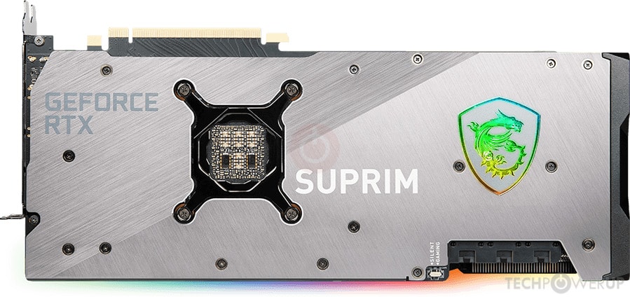 MSI RTX 3080 Ti SUPRIM X Specs | TechPowerUp GPU Database