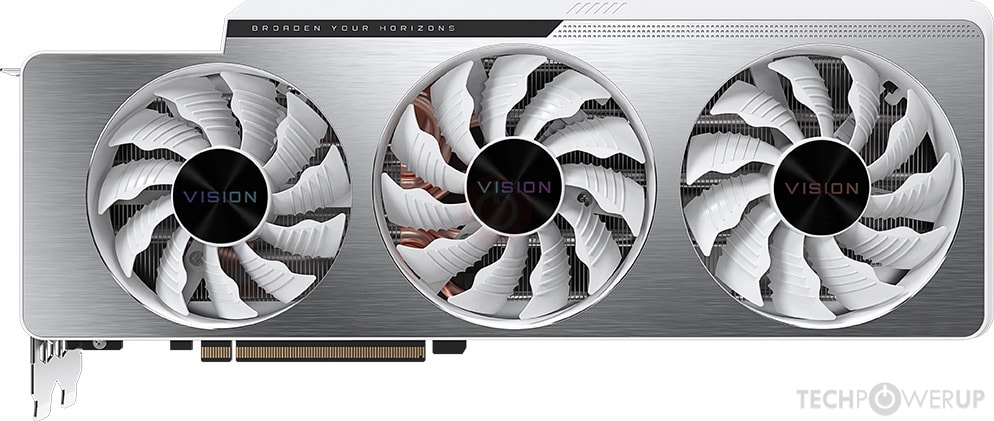GIGABYTE RTX 3070 Ti VISION OC Specs | TechPowerUp GPU Database