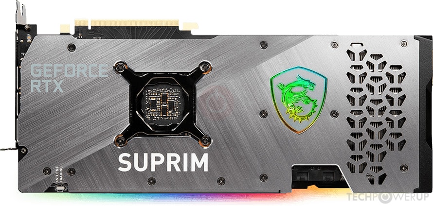 MSI GeForce RTX 3070 Ti SUPRIM X美品 MSI GeForce RTX 3070 Ti SUPRIM X 8G Gaming Graphics Card
