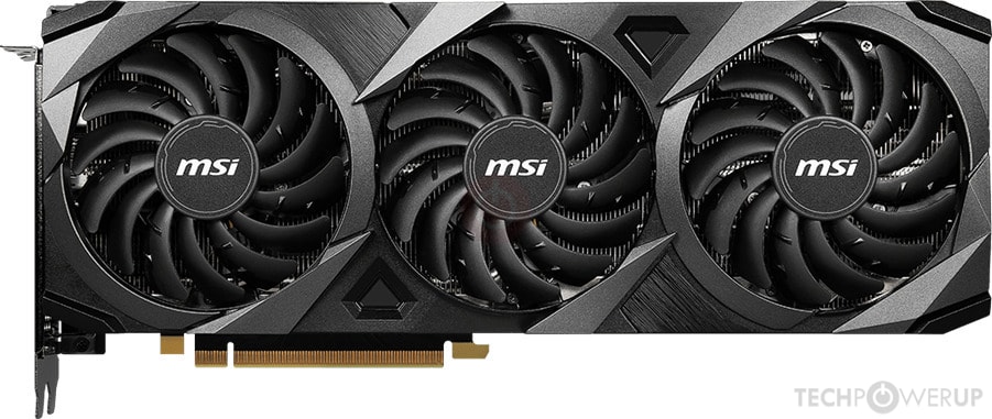 MSI GeForce RTX 3070 Ti VENTUS 3X 　【箱なし】 MSI GeForce RTX 3070 Ti Ventus 3X 8G OC, GDDR6X, 1800 MHz