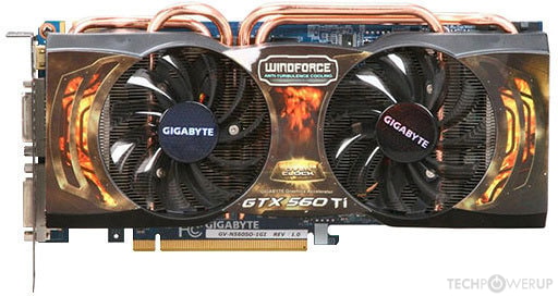 GIGABYTE GTX 560 Ti SOC Specs | TechPowerUp GPU Database