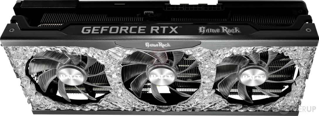 Palit RTX3080 GameRock OC 10G③ Palit Products - GeForce RTX™ 3080 GameRock OC ::