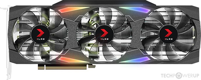PNY RTX3080 10GB トリプルファン XLR8 RGB PNY GeForce RTX 3080 10GB XLR8 Gaming EPIC-X RGB Triple Fan Edition