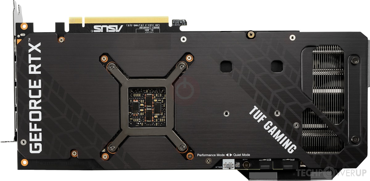 ASUS TUF RTX 3070 Ti GAMING OC Specs | TechPowerUp GPU Database