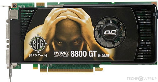 BFG 8800 GT OC Specs | TechPowerUp GPU Database