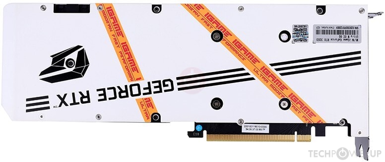 Colorful iGame RTX 3050 Ultra W OC Specs | TechPowerUp GPU Database