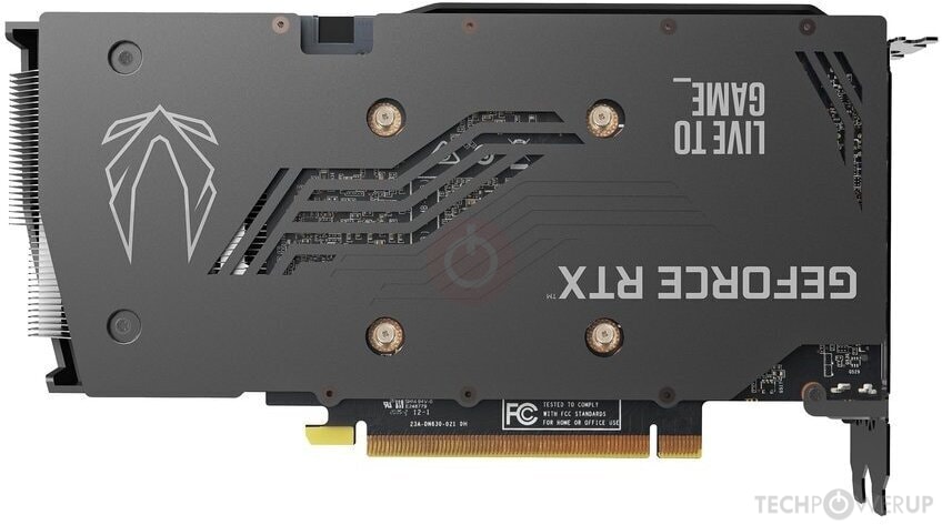 ZOTAC GEFORCE RTX 3060 ti 外排気ブロワー型 ZOTAC製の2スロット占有外排気型GeForce RTX 3060Ti Blower ZT