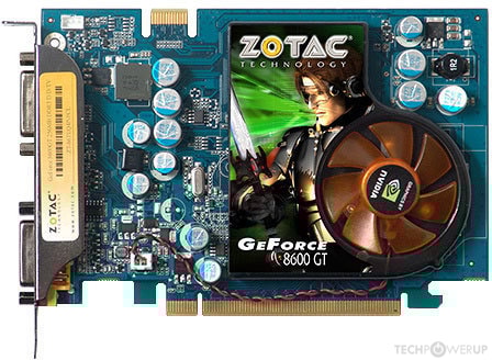 ZOTAC 8600 GT AMP! Edition Specs | TechPowerUp GPU Database