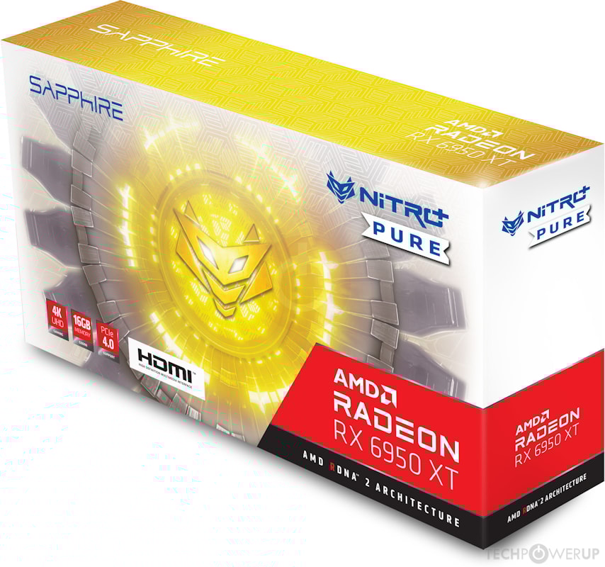 Sapphire NITRO+ RX 6950 XT PURE Specs | TechPowerUp GPU Database