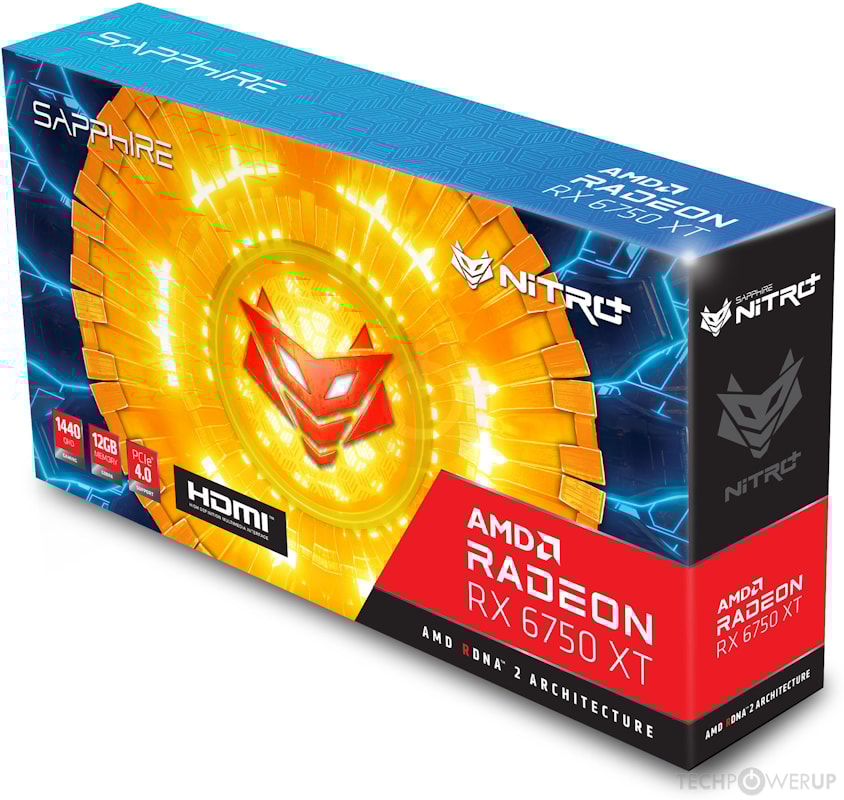 Sapphire NITRO+ RX 6750 XT Specs | TechPowerUp GPU Database