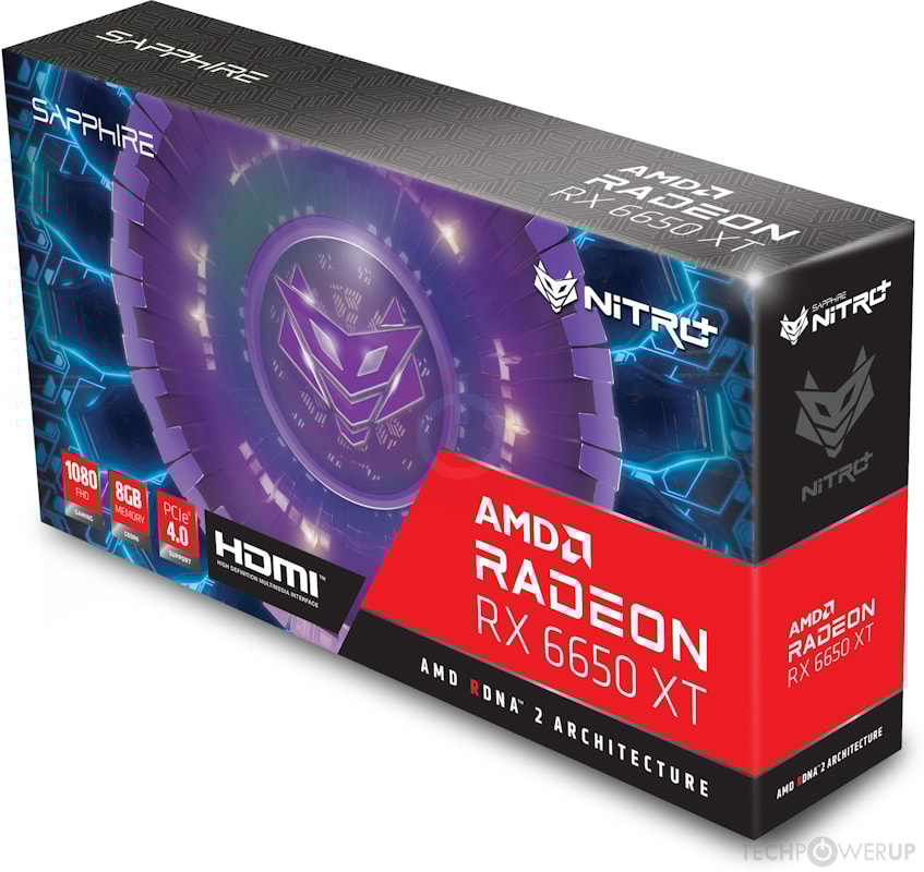 Sapphire NITRO+ RX 6650 XT Specs | TechPowerUp GPU Database