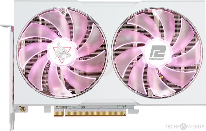 グラフィックボード・グラボ・ビデオカード PowerColor RX6650XT Sakura Hellhound Amazon | PowerColor Hellhound スペクトルホワイト AMD Radeon