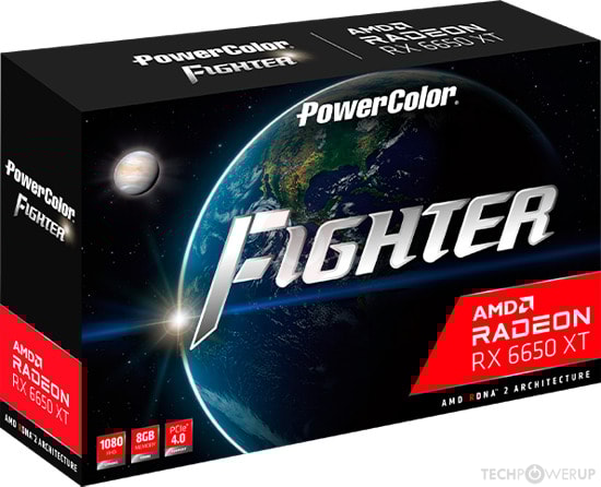 PowerColor Fighter RX 6650 XT Specs | TechPowerUp GPU Database