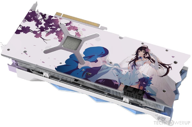 Yeston RX 6750 XT Cherry Blossom Wedding Commemorative Edition