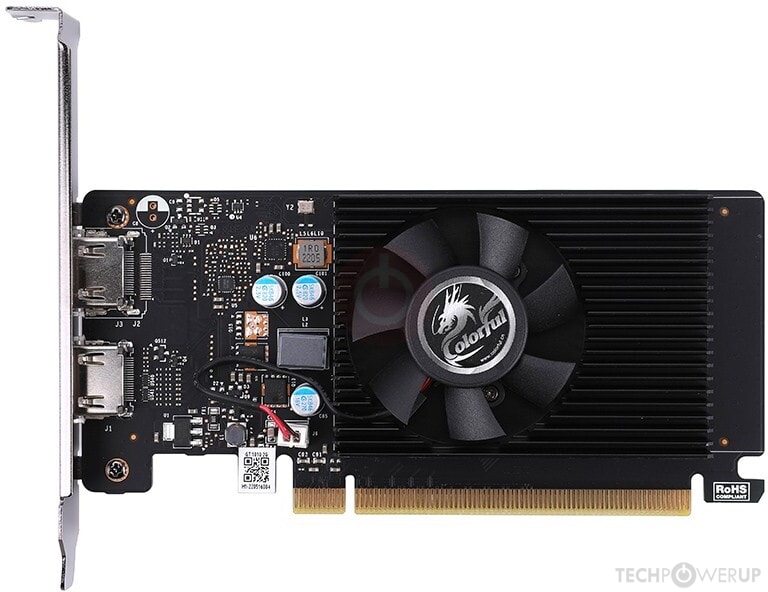 Colorful GT 1010 Low Profile DDR4 Specs | TechPowerUp GPU