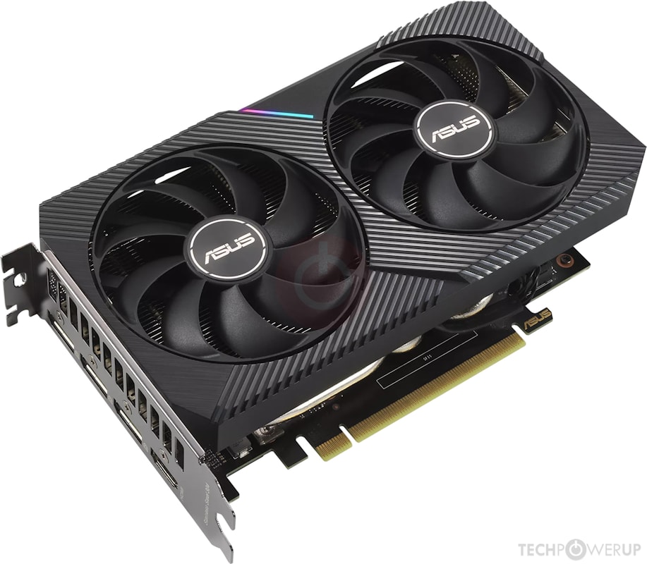 ASUS DUAL RTX 3060 OC 8 GB Specs | TechPowerUp GPU Database