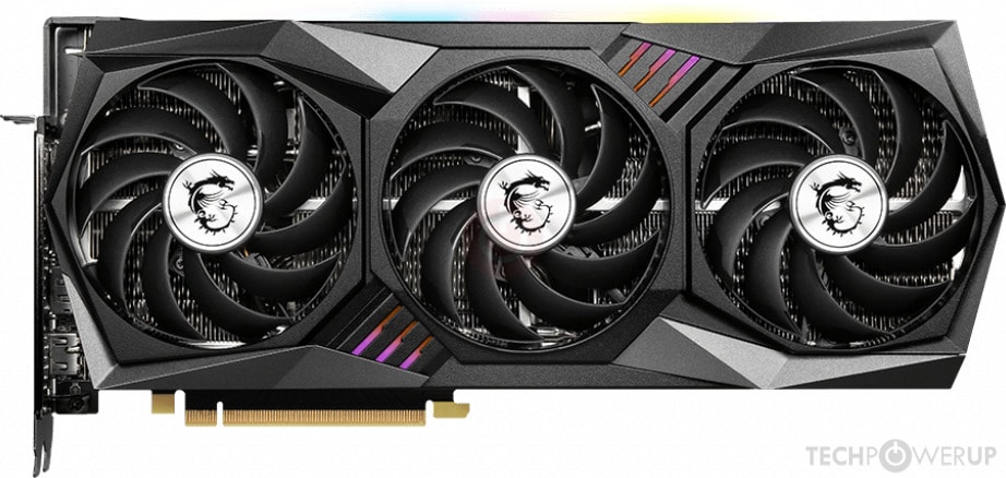 MSI RTX 3060 Ti GAMING TRIO GDDR6X Specs | TechPowerUp GPU Database