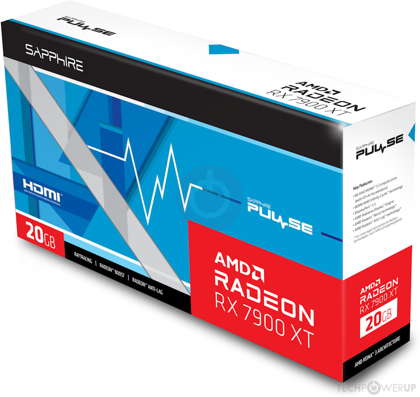 Sapphire PULSE RX 7900 XT Specs | TechPowerUp GPU Database