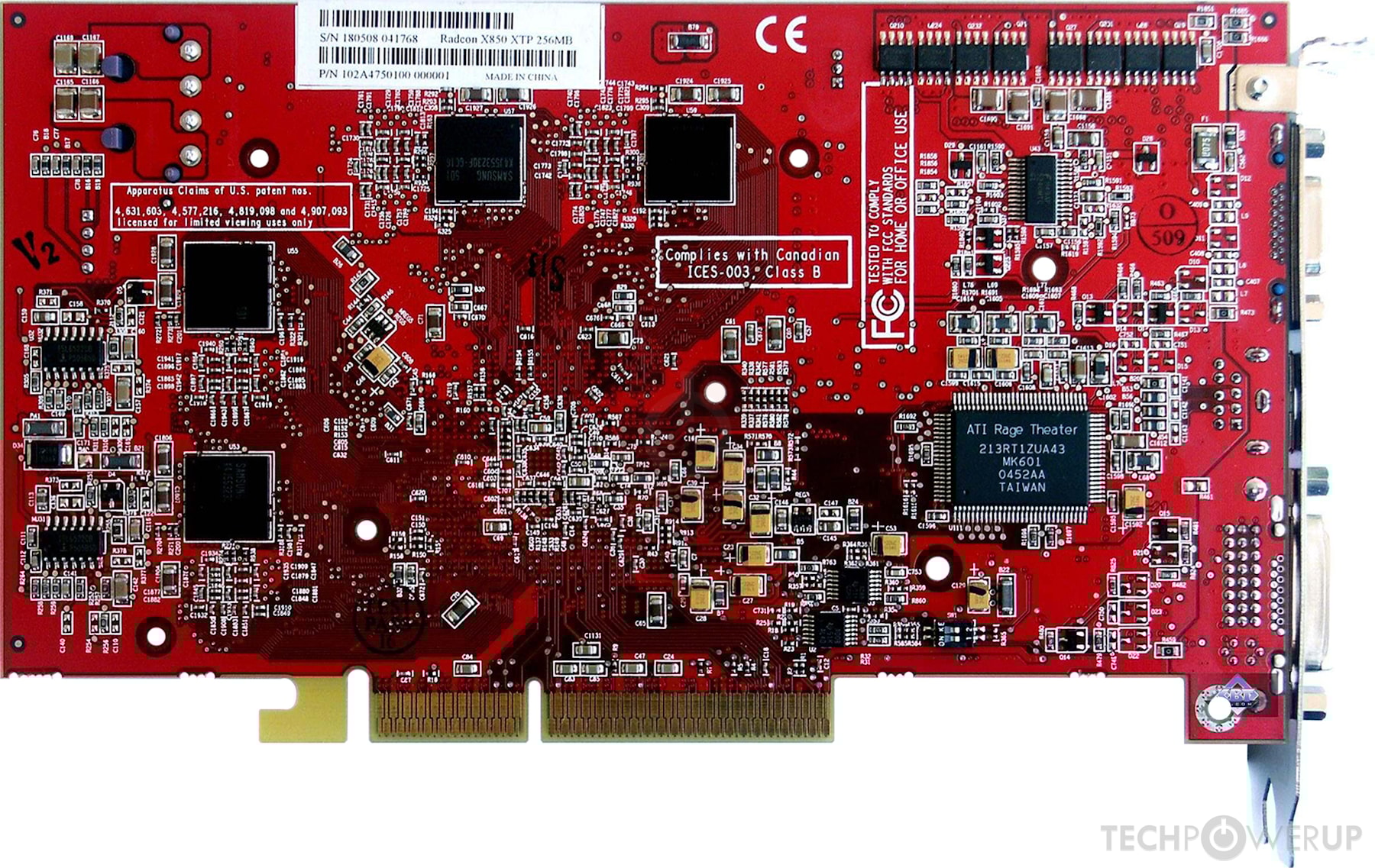 ATI Radeon X850 XT Platinum AGP Specs | TechPowerUp GPU Database