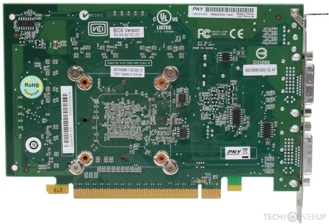 NVIDIA Quadro FX 570 Specs | TechPowerUp GPU Database