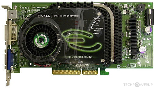 NVIDIA GeForce 6800 GS Specs | TechPowerUp GPU Database