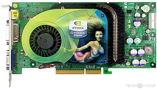 NVIDIA GeForce 6800 XT Specs | TechPowerUp GPU Database