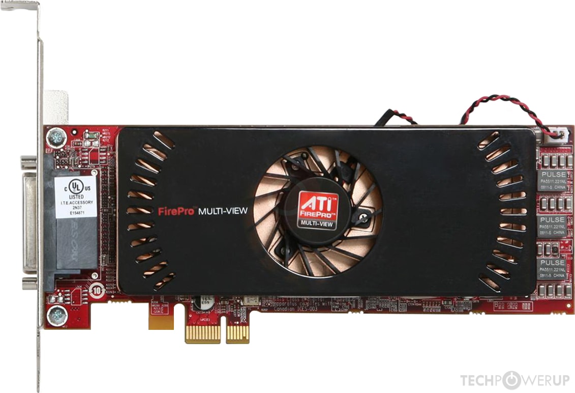 ATI FirePro 2450 Multi-View PCIe x1 Specs | TechPowerUp GPU Database