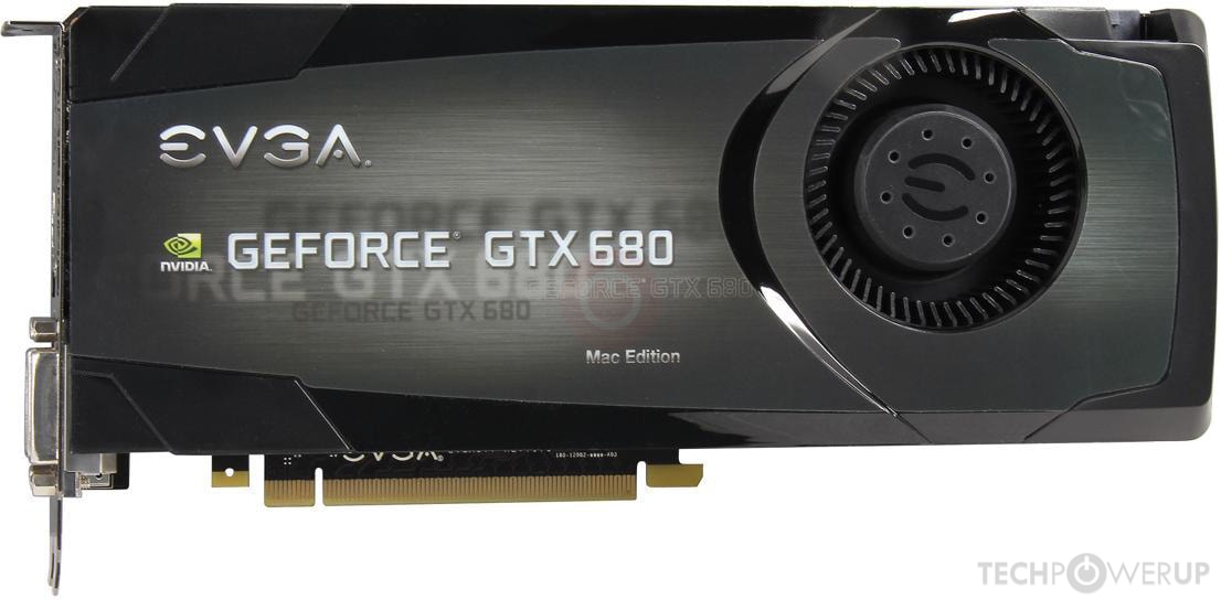 グラフィックボード・グラボ・ビデオカード EVGA GeForce GTX 680 Mac Edition 2GB Amazon.com: EVGA GeForce GTX680 2GB GDDR5 DisplayPort DVI-I
